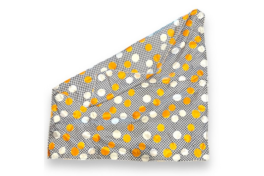 Devil's Hanky - Orange/White Polka Dots