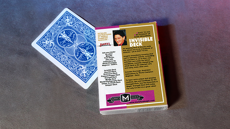 Invisible Deck - Bicycle Trick Deck
