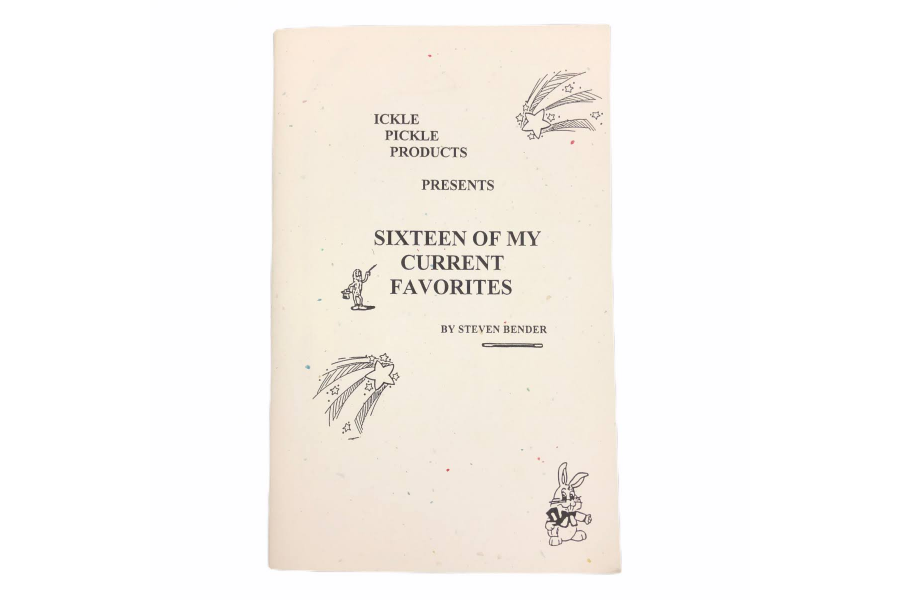Sixteen of my Current Favorites by Steven Bender