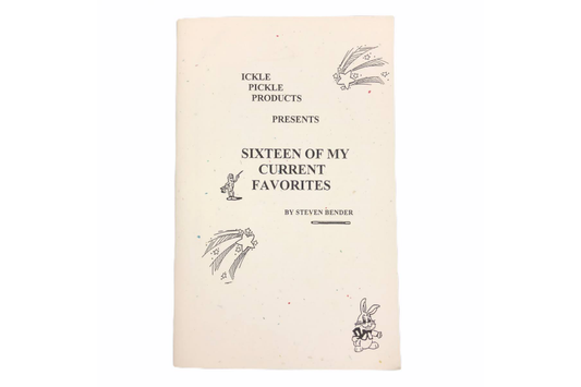 Sixteen of my Current Favorites by Steven Bender