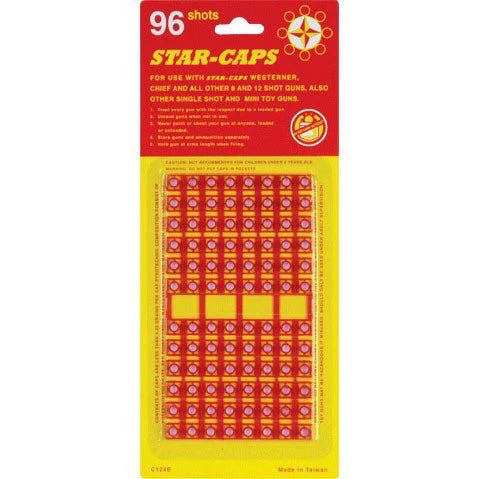 96 ct. Star-Caps Bang Caps