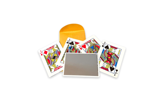 It's Done with Mirrors! Card Trick