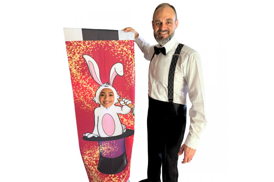 Roll Down Rabbit Wand 2.0 Photo Opp