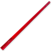 Acrylic Magic Wand- Opaque Solid Red w Red Tips