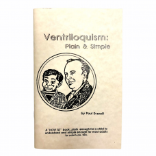 Book - Ventriloquism Plain and Simply by Paul Everett
