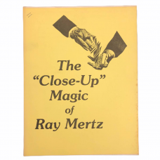 Book- The Close Up Magic of Ray Mertz