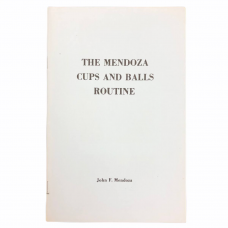 Book- The Mendoza Cups & Balls routine by John Mendoza