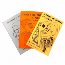 Harry Allen 3 Book Deal - Sleight of Tongue, Sleight of Tongue in Cheek, and Sleight of Foot in Mouth