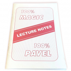 100% Magic 100% Pavel - Lecture Notes - SIGNED -Don Burgan Estate