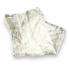9-inch Sheer White Silk - Gently Used