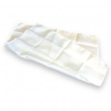 14-inch White Silk - Gently Used