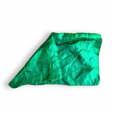 18-inch Green Silk - Gently Used