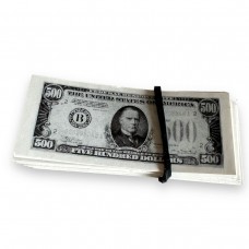 Pack of Play $500 Dollar Bills (1.5 inches)
