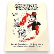 Convention Program - Texas Association of Magicians 1983 Convention