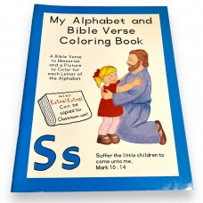 My Alphabet and Bible Verse Coloring Book