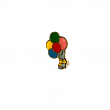 Balloon Bunch Pin - Round - Vintage