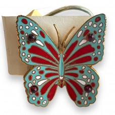 Light-Up Blue Butterfly Lapel Pin (1 left)