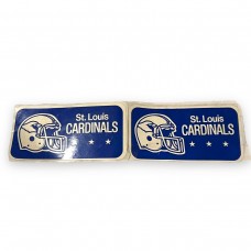 Vintage St. Louis Cardinals Football Stickers