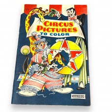 Vintage Circus Pictures to Color Book