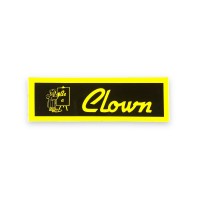 Bumper Sticker- "Clown" Yellow