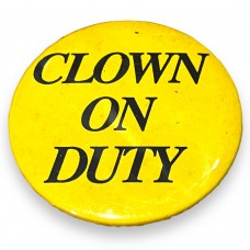 Clown on Duty Button