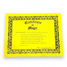 Certificate of Magic (color varies)