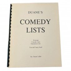 D.J. Edwards Private Collection - Duane's Comedy Lists 