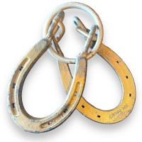Horseshoe Puzzle Vintage Diamond Hot Forged O Pony 
