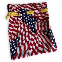 Tote Bag Large - American Flag Print
