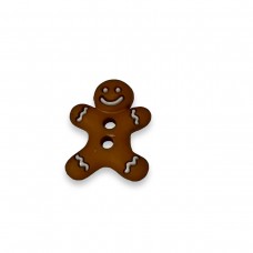 Gingerbread Button