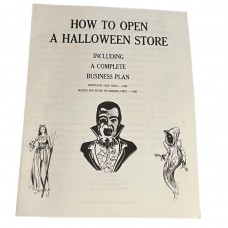 D.J. Edwards Private Collection - How to Open a Halloween Store Book