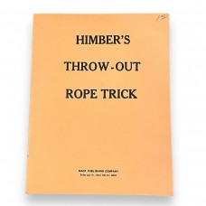 1960 Vintage Original Print, Himber's Throw-Out Rope Trick by Richard Himber MACK PUBLISHING- NEW CONDITION*