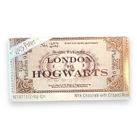 Harry Potter Platform 9 3-4 Ticket Milk Chocolate Crisp Bar