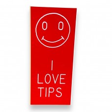 I Love Tips Pin