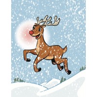 Instant Art INSERT 2.0- Rudolph the Red Nosed Reindeer