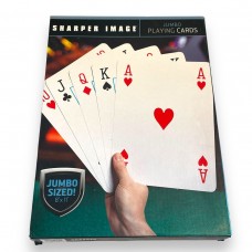 Jumbo Playing Cards by Sharper Image (NW Estate)