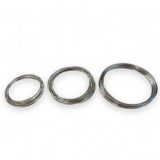 Chinese Linking Rings 8" (Stainless Steel) 