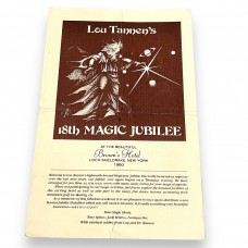 Convention Program - Lou Tannen's 18th Magic Jubilee 