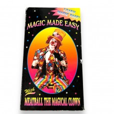 Magic Made Easy with Meatball the Magical Clown VHS