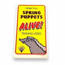 Make Your Spring Puppets ALIVE! Training Video VHS