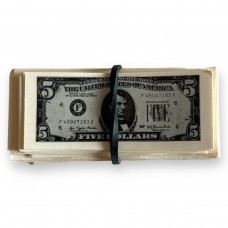 Pack of Play $5 Dollar Bills (1.5 inches)