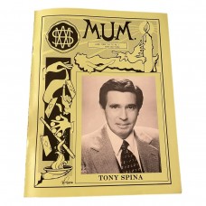 D.J. Edwards Private Collection - MUM Magazine June 1985 Tony Spina
