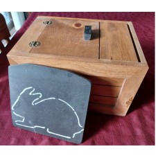 Rabbit Slate Production Box (wood finish) - By Frontier with MAK instructions