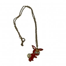 Red Bunny Necklace