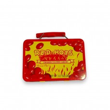 Vintage Red Hots Small Tin Box