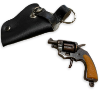 Revolver Mini Cap Gun - VINTAGE - With Holster