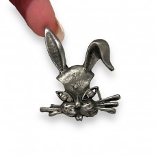 Metal Bunny Pin