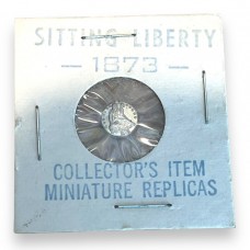 Sitting Liberty 1873 Collectors Coin