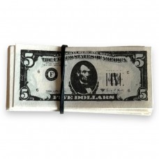 Pack of Play $5 Dollar Bills (1 3/4 inches)