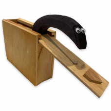 Wooden Snake in Box